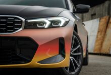 Luxury Car Wrap Installation